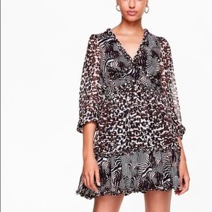 Betsy Johnson Swing Dress Animal Print